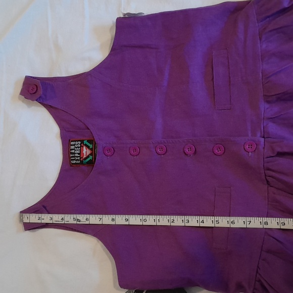 NWT Vintage Gitano Vibrant Purple Midi Dress - Picture 8 of 15